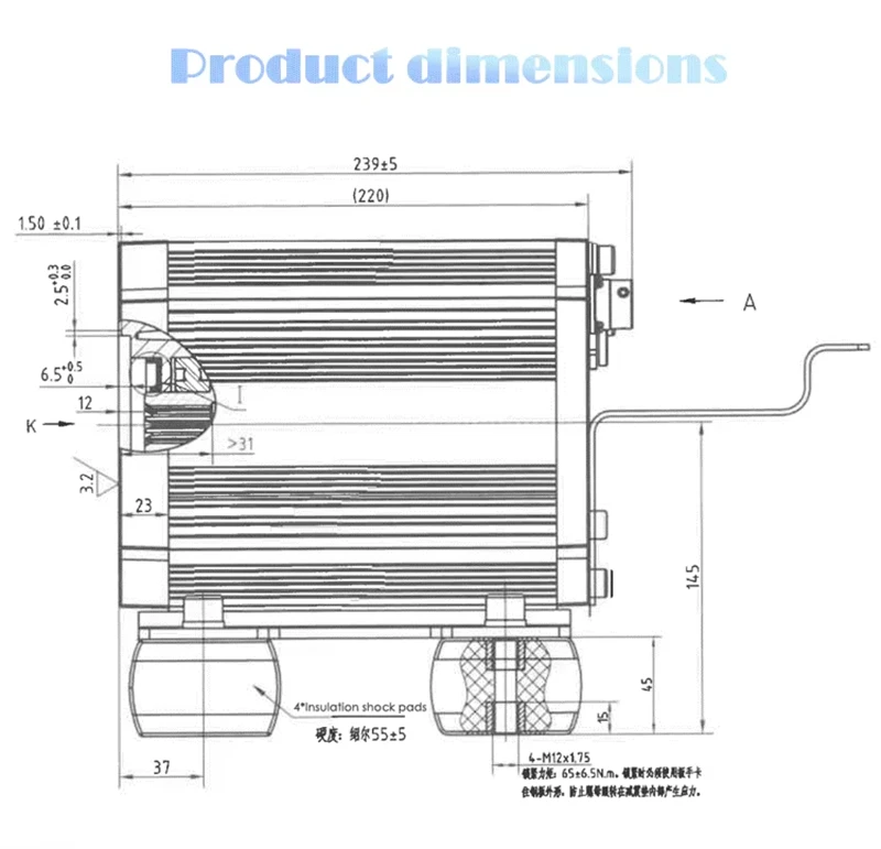 steering pump size