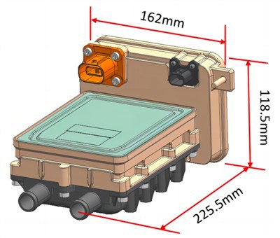 Ptc Battery Cabin Heater High Voltage Electric Liquid Heater